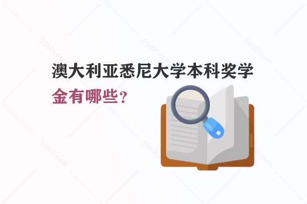 澳大利亞悉尼大學(xué)本科獎(jiǎng)學(xué)金有哪些？